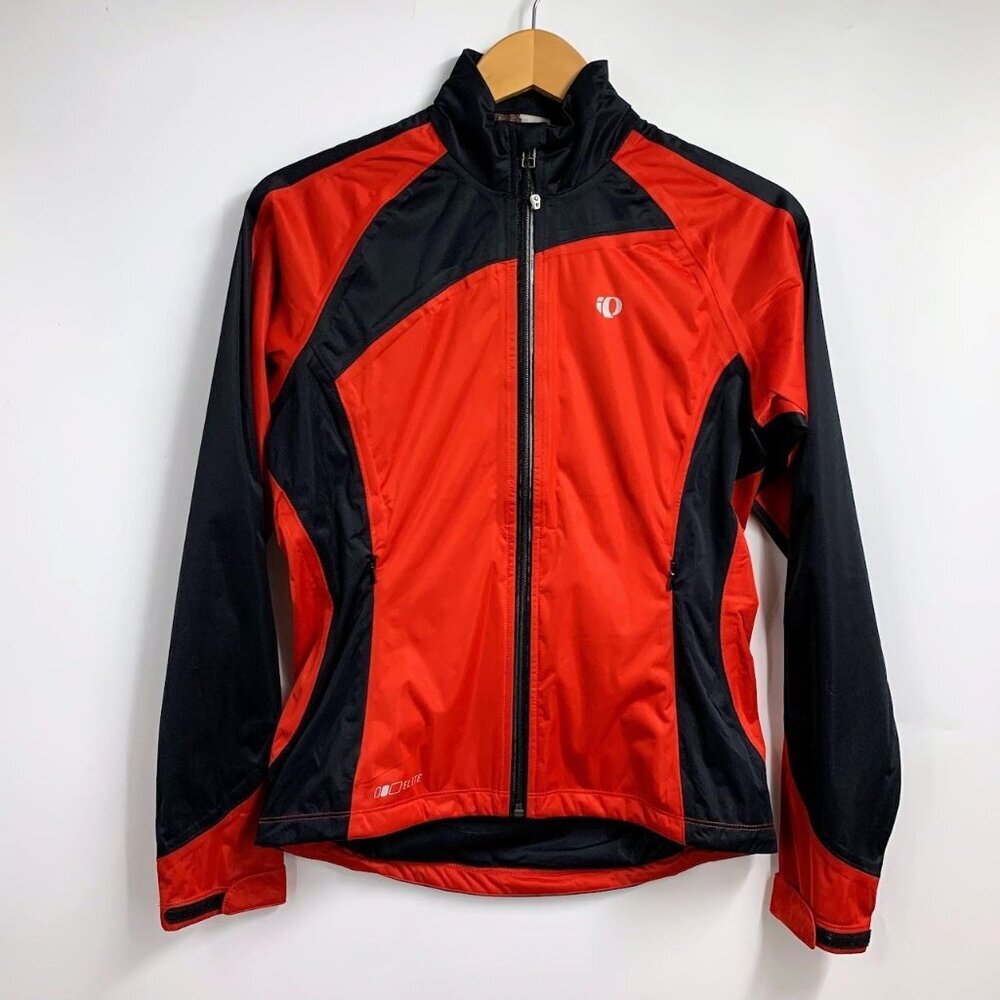 Pearl Izumi Women's Long Sleeve Full Zip Asymmetrical Design Jacket Size S